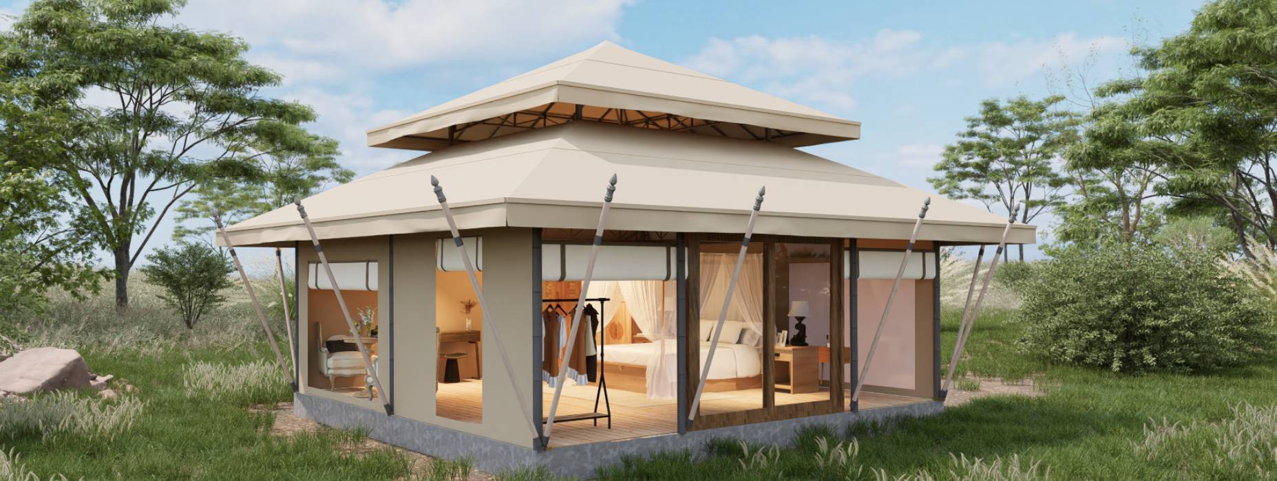 任丘市户外野奢帐篷